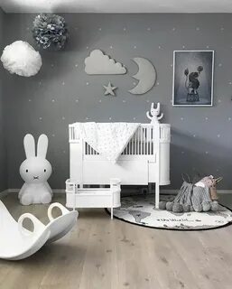 Серые стены в детской