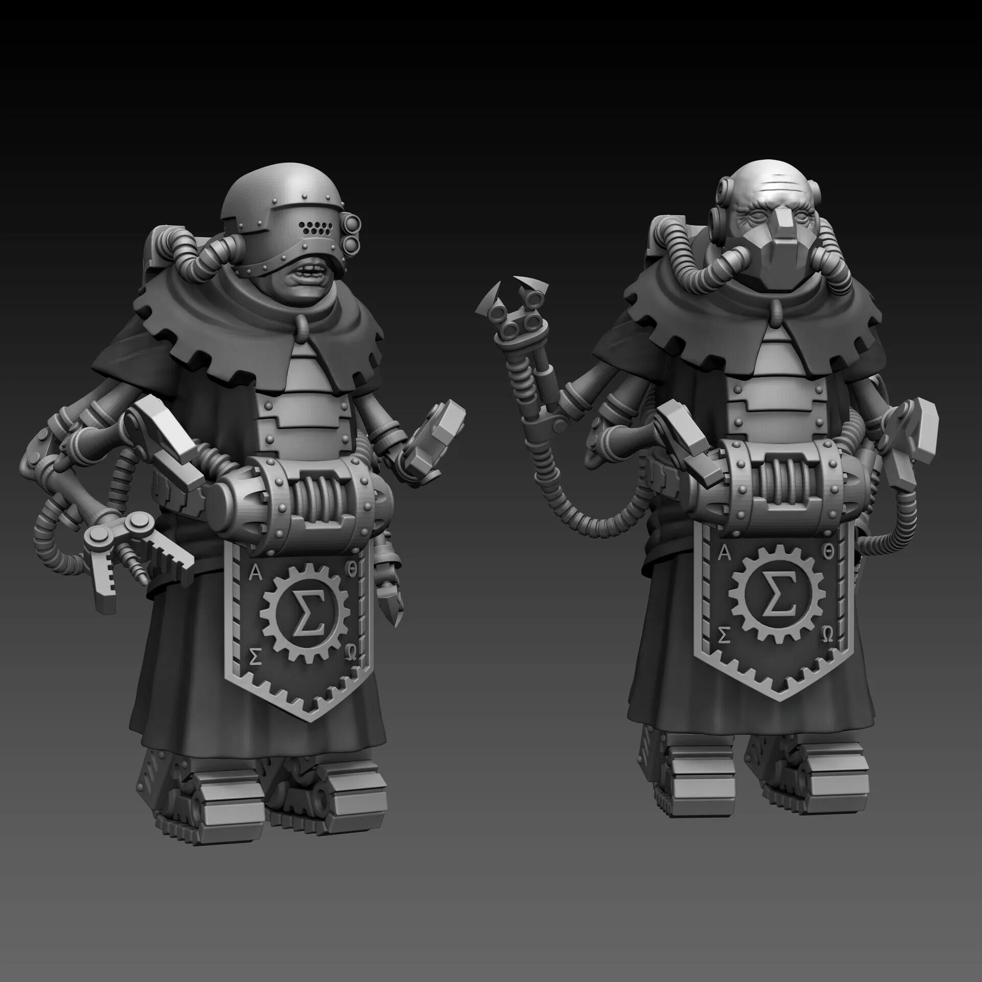 Сервитор это. Сервиторы вархаммер. сервиторы вархаммер 40000. warhammer 40k сервиторы. сервитор warhammer.