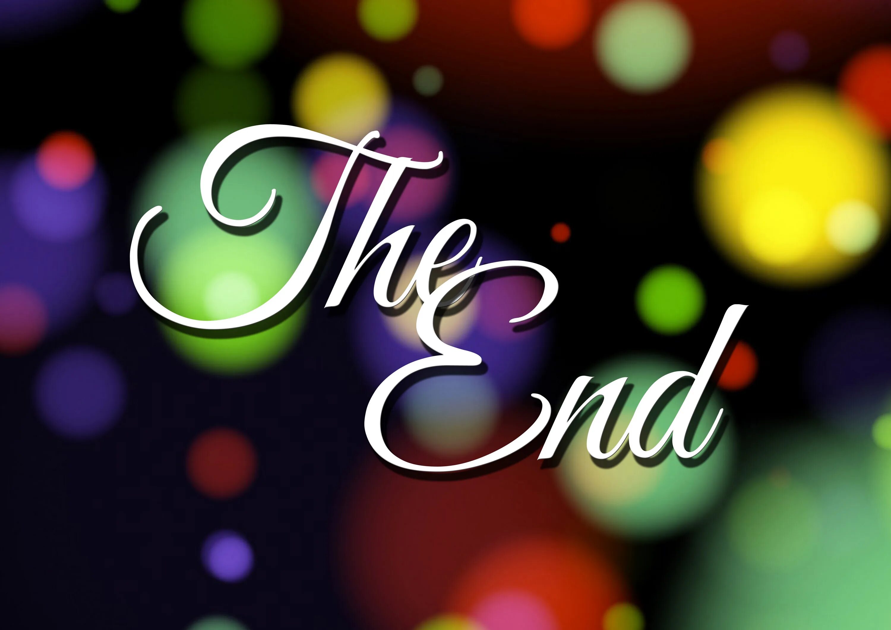 From end. The end картинка. красивая надпись the end. красивый конец. the end картинка для презентации.