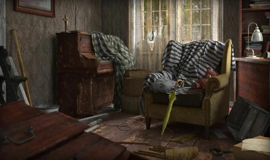 Старая комната. Комната со старой мебелью. Ткань Старая в комнате. Старая комната бустера.