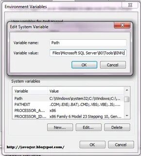 Windows path variable