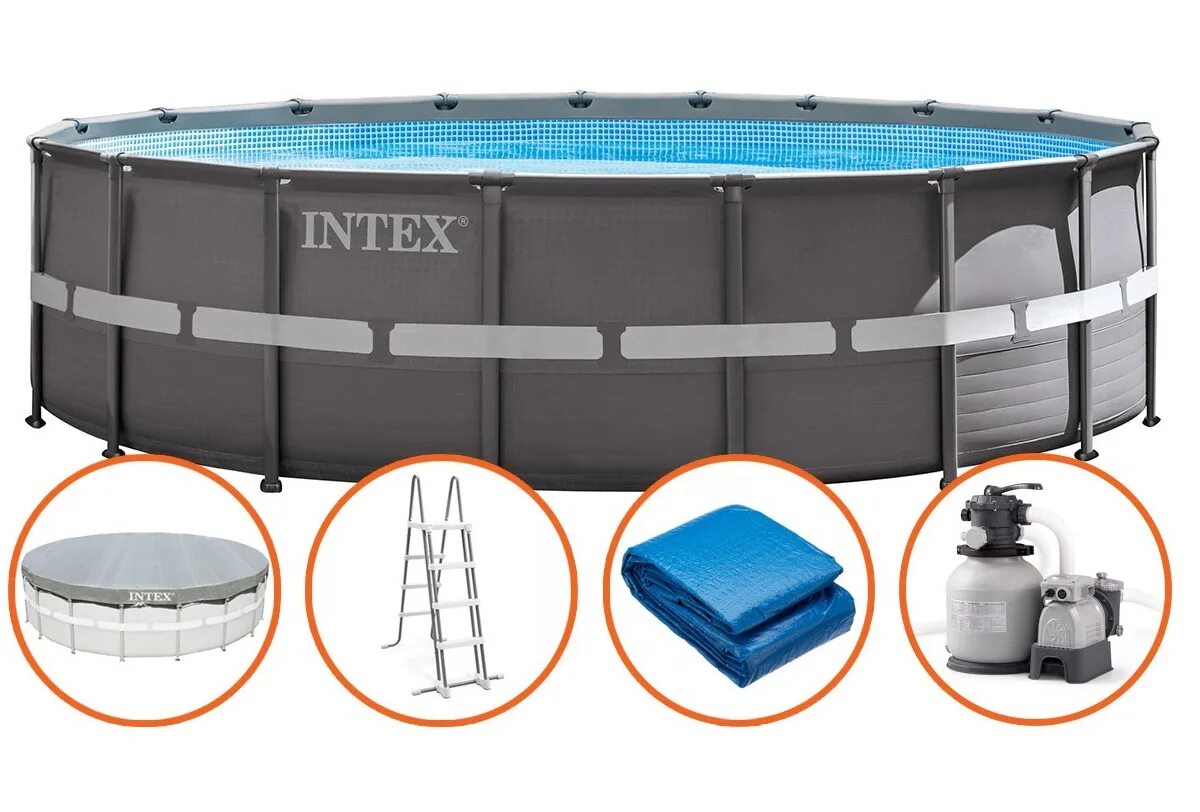 Бассейн intex ultra frame xtr 549х132. Каркасный бассейн ultra frame 26326. каркасный бассейн интекс 549х132.