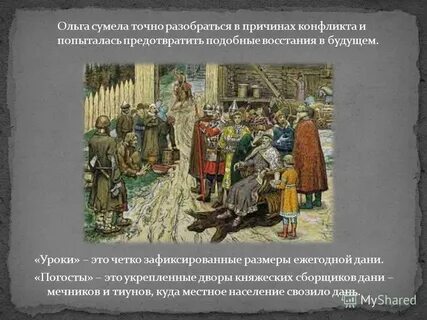 Введение уроков и погостов год