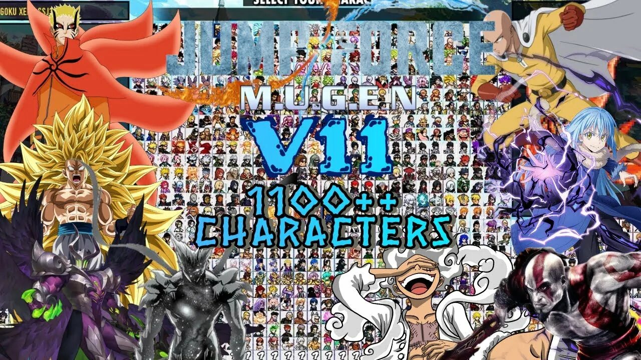 Jump force mugen 10. Jump force mugen. Джамп форс муген на андроид. Jump force mugen 8. Mugen v11.