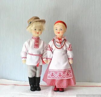 Кукла в белорусском национальном костюме