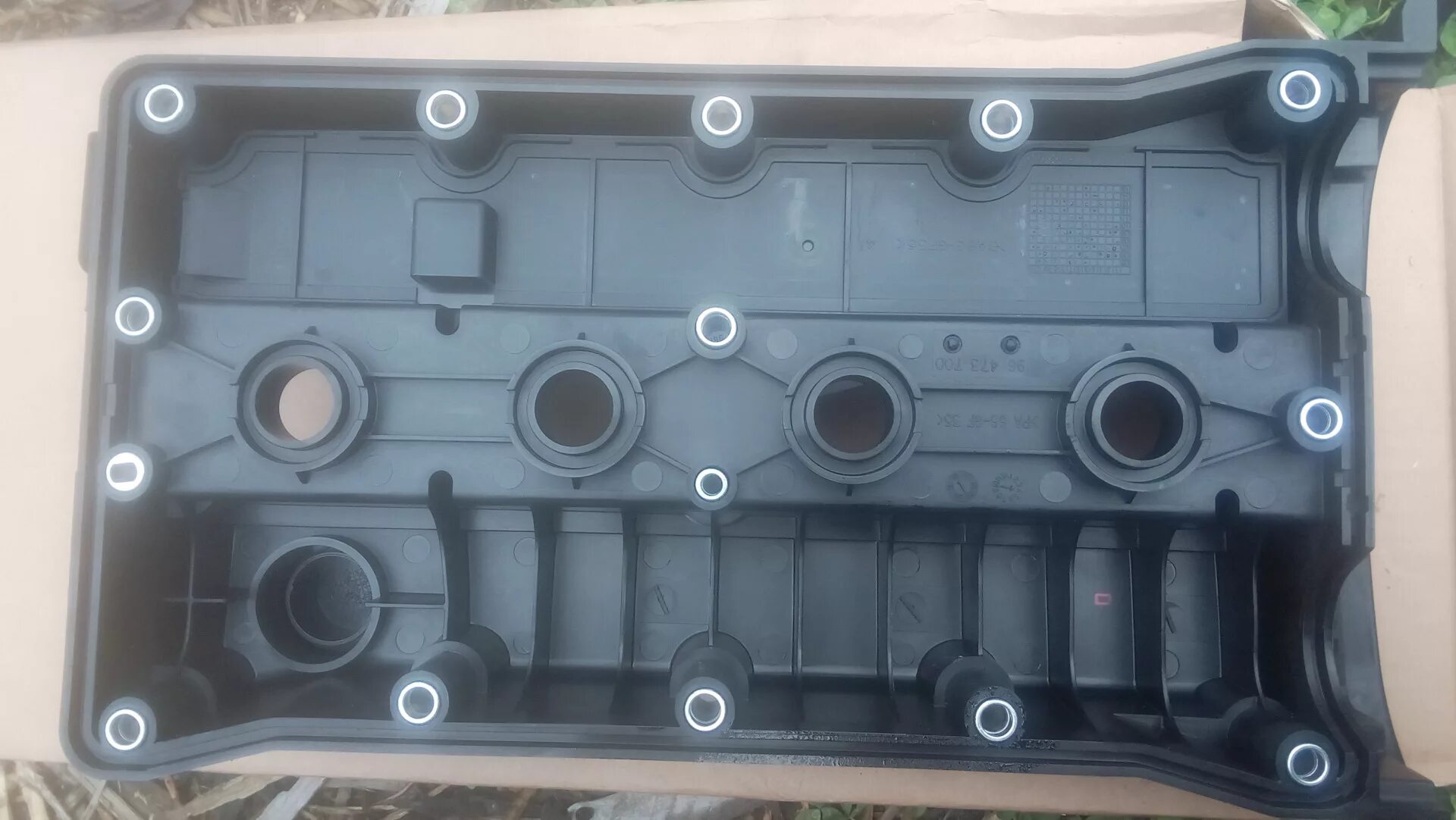 Клапанная крышка ваз 21124. Клапанная крышка нексия 16кл 1. Сетка клапанной крышки 2110 16v. 6. Крышка клапанов 16 клапанов.