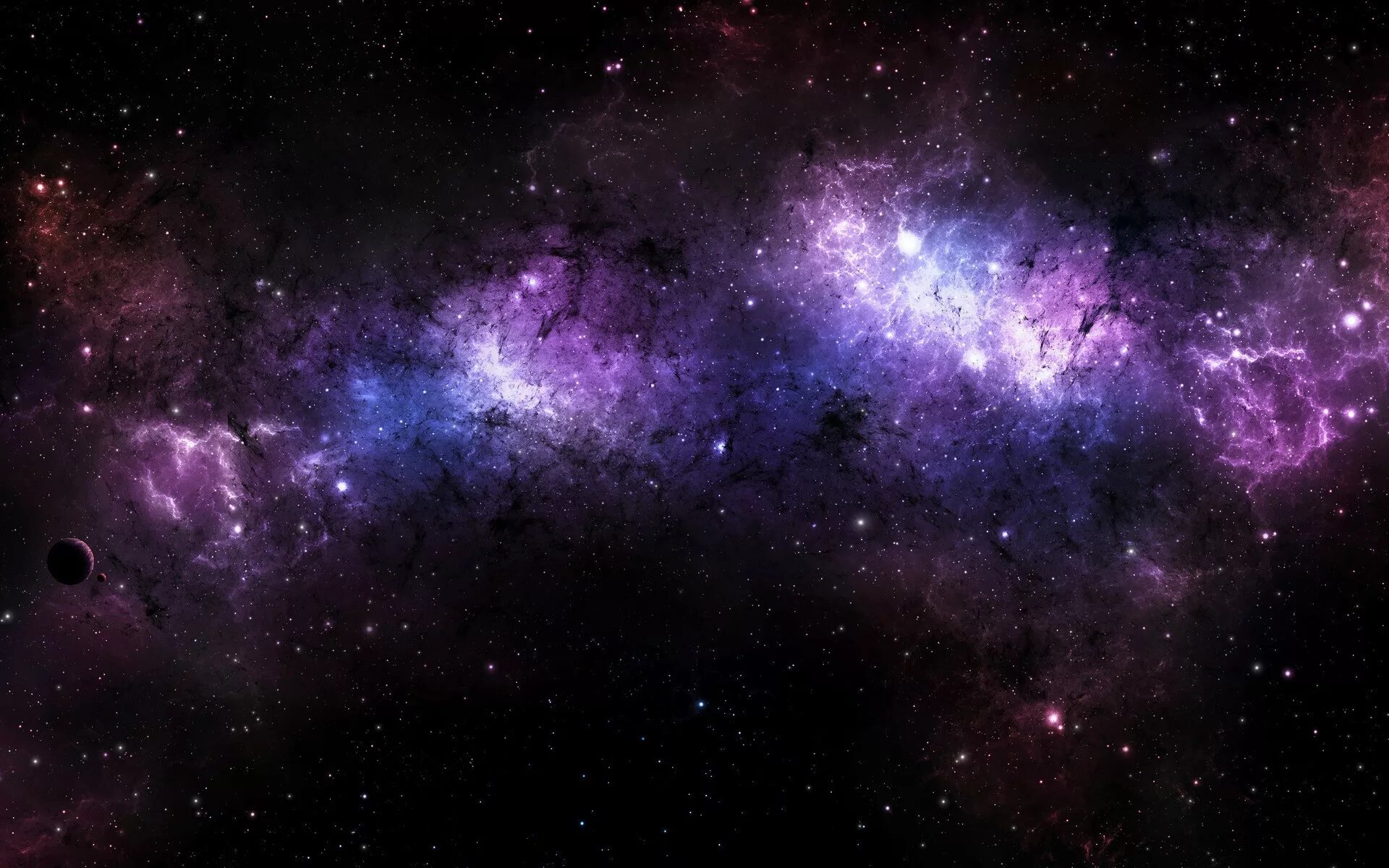 Deep in space