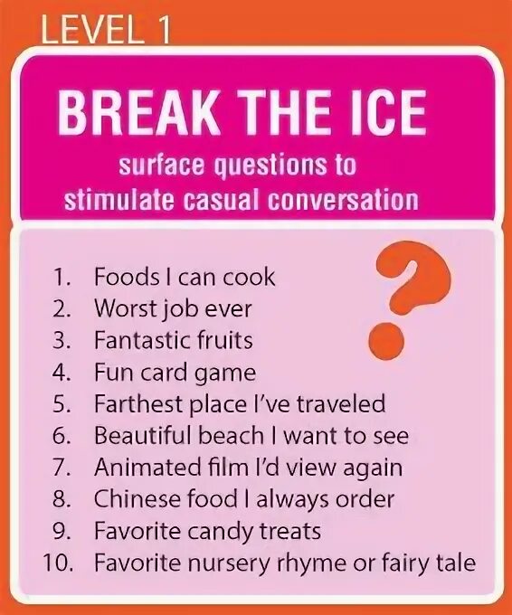 How to breaking the ice. Break the ice questions. questions for ice-breakers. ice breaking questions. ice breaking activities.