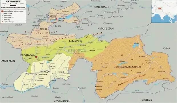 Карта тадж