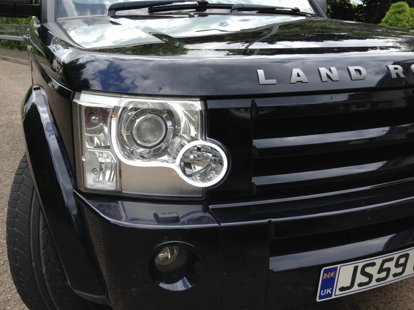 Фара Дискавери 4. ДХО Land Rover Discovery 3. Land Rover Discovery 3 Headlight. Диодная передняя оптика Land Rover Discovery 3. Фара дискавери 3