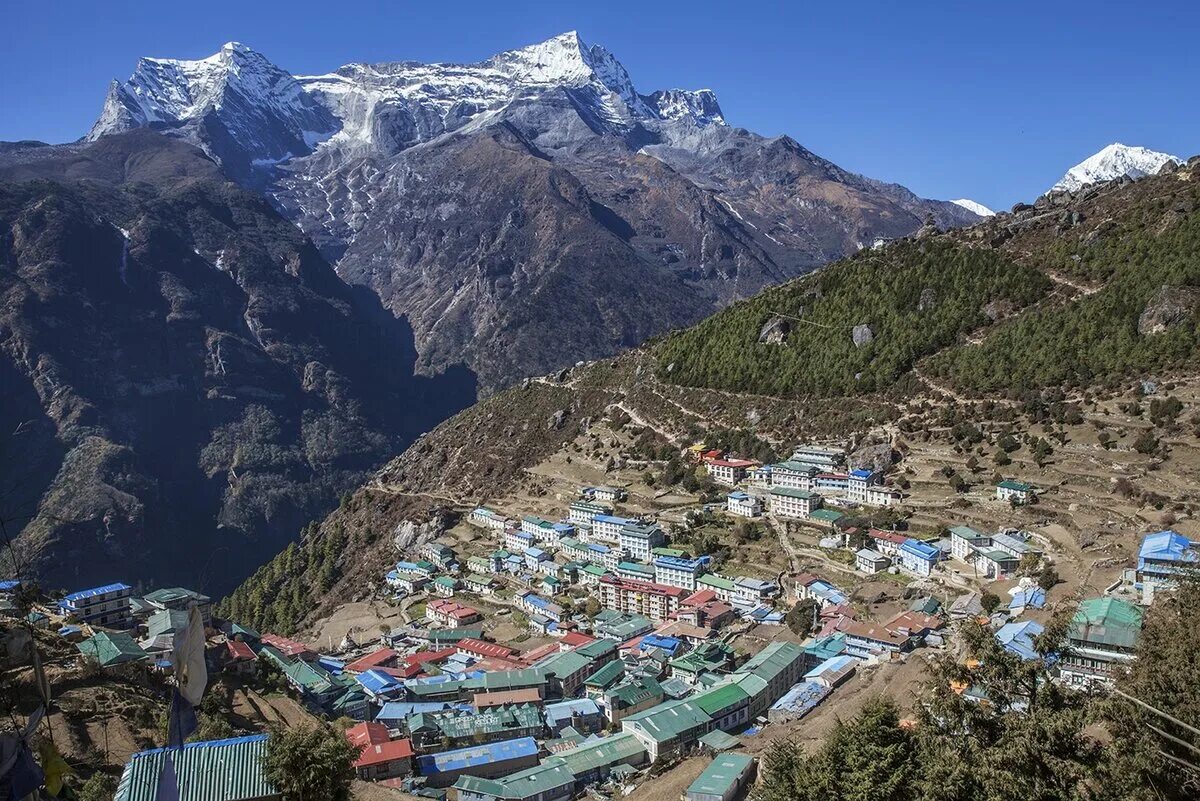Непал базовый лагерь Эвереста. Намче базар Непал. Намче базар Эверест. Намче-базар Непал фото.