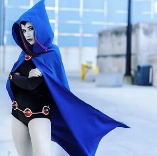 Raven Teen Titans Cosplay Set custom costume blue cloak Etsy.