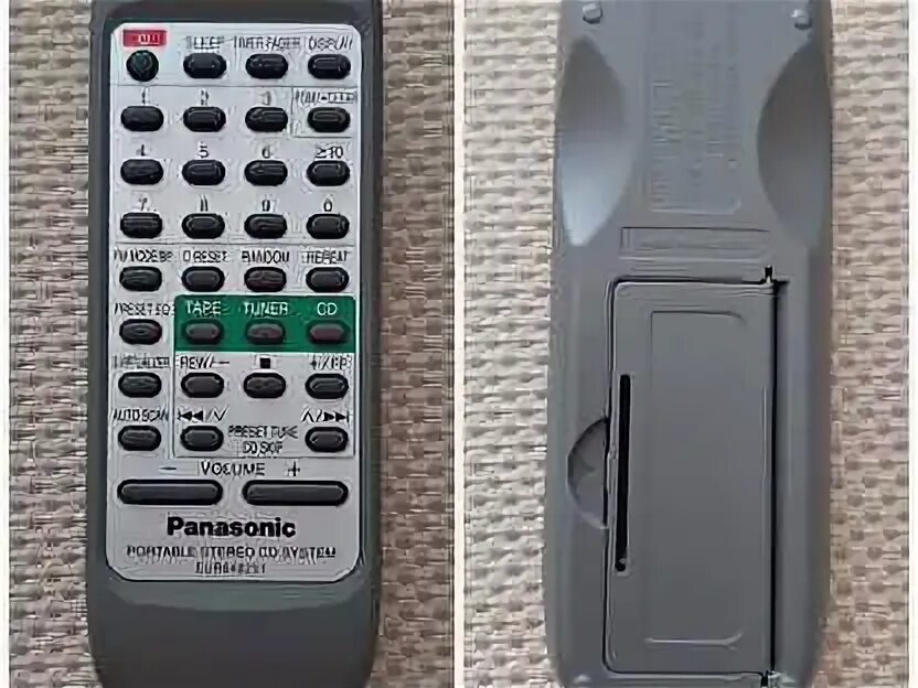 Пульт panasonic rx