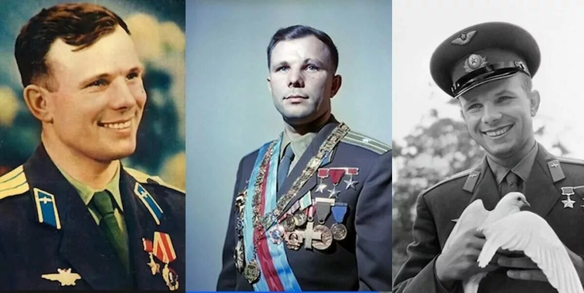 Гагарин старший лейтенант.