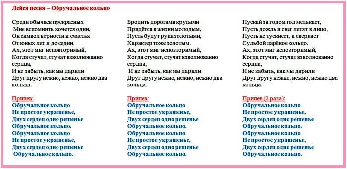 Текст песни обручальное кольцо. Свадебная песня текст. Свадьба песня текст. Свадебные песни тексты песен.