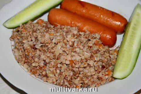 Как приготовить гречку с колбасой