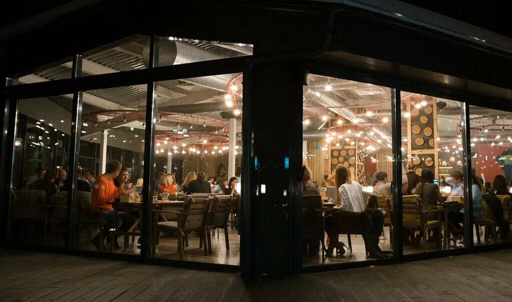 Панорама: Sky8 Terrace & Grill, ресторан, ул. Некрасова, 9, Казань, Россия - Янд