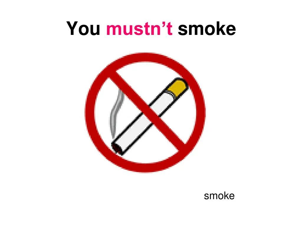 Знак mustn't Smoke. You must you mustn't знаки. Курение запрещено. Плакат must mustn't. You mustn t wear