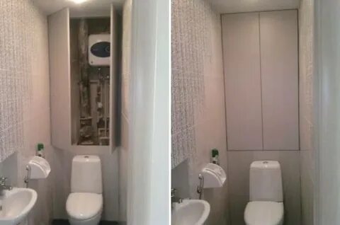 Как закрыть трубы в хрущевке