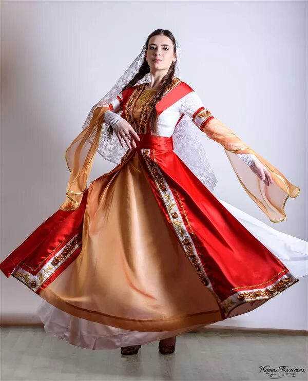 Национальные костюмы кавказа