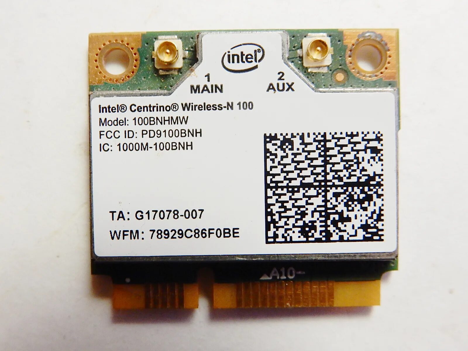Wifi модули intel. Intel centrino wireless-n 100 100bnhmw. wifi модуль n 100 100bnhmw. wi-fi модуль intel centrino 100bnhmw g17078-007 для asus k53. wi-fi модуль intel centrino.