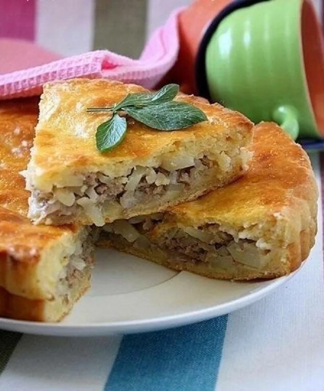 Какое тесто для пирога с мясом