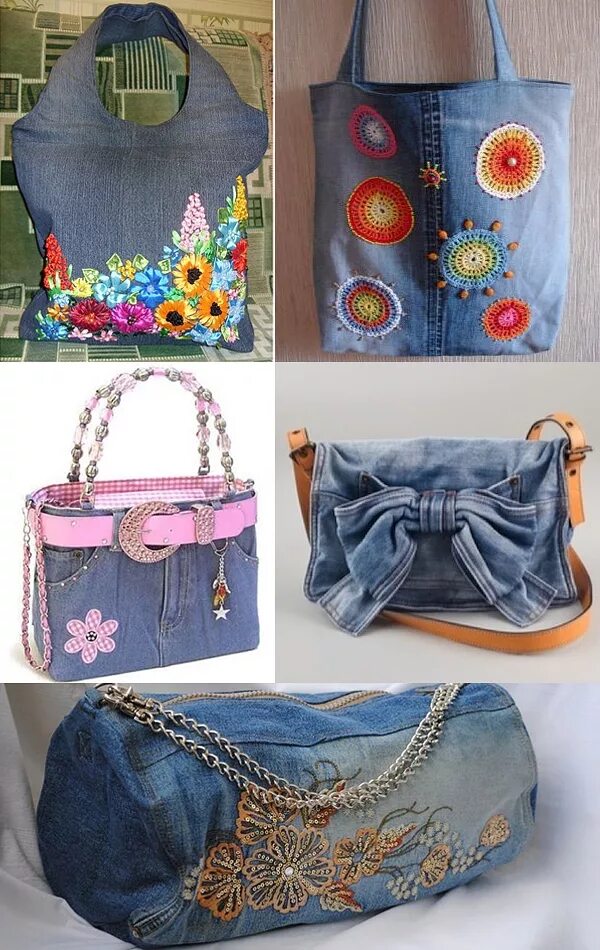 Необычные вещи из джинсы. Интересные сумки своими руками. Модные сумки из ткани. Летние текстильные сумки. Сумки из джинса.