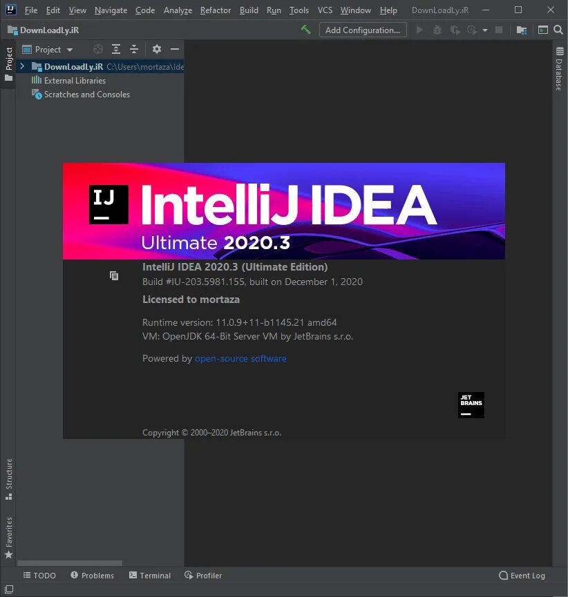 INTELLIJ idea. INTELLIJ idea 2020.3. INTELLIJ idea Ultimate. INTELLIJ idea 2021.