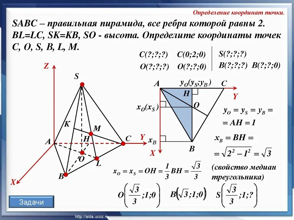 Координатный метод пирамида. Координатный метод правильная пирамида. Координатный метод для тетраэдра. Координатный метод ЕГЭ. Произведение координат вершины