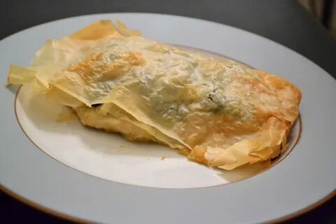 Мясо в тесте фило