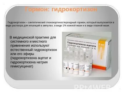 Гидрокортизон гормон