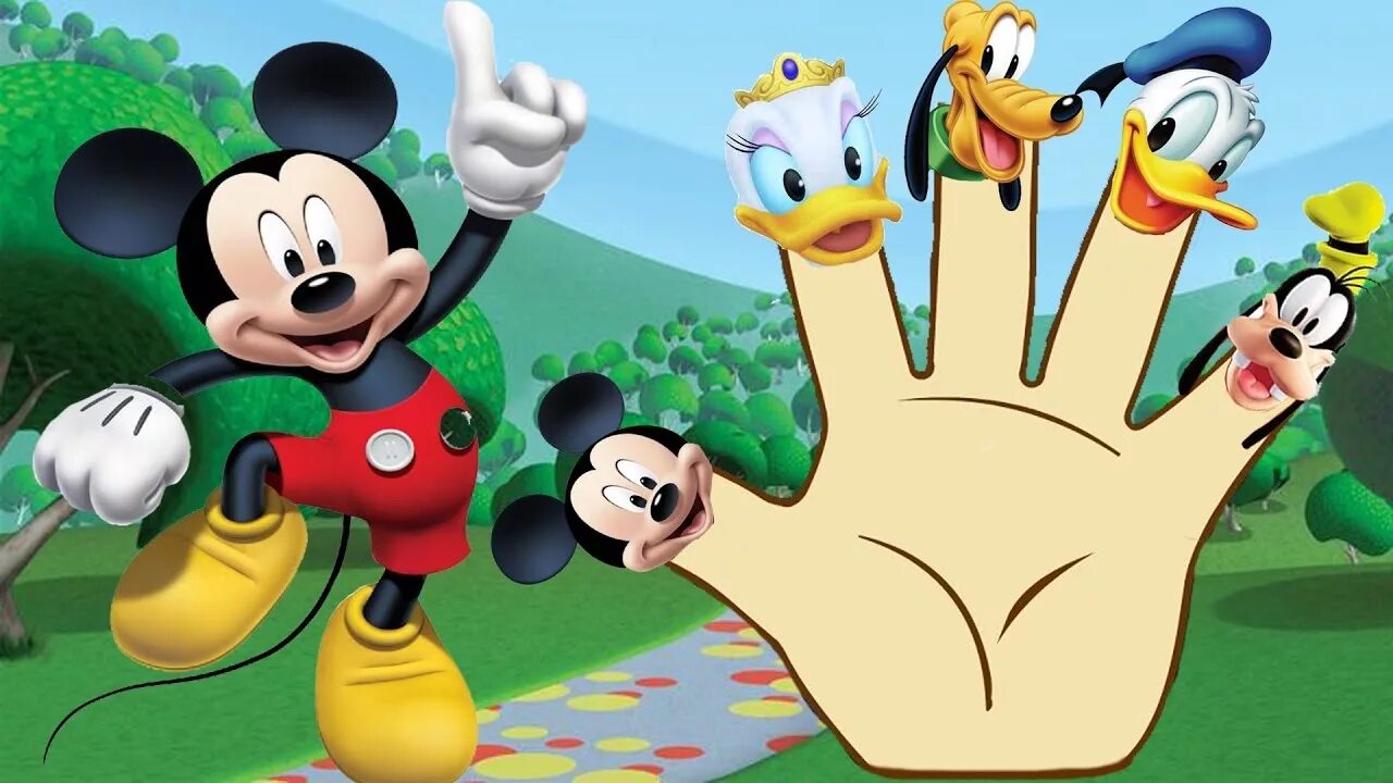 Сколько пальцев у микки. Семья пальчиков микки маус. mickey mouse clubhouse multilanguage. family finger микки маус. mickey mouse clubhouse super.