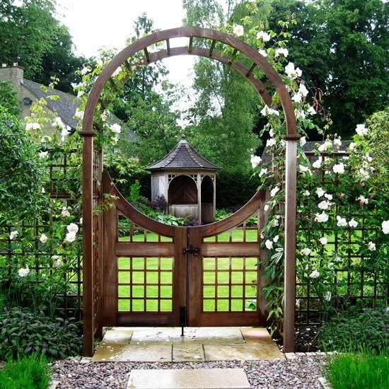 25 Most Wonderful Garden Gates With Nature Inspired HomeMydesign Garden gate des