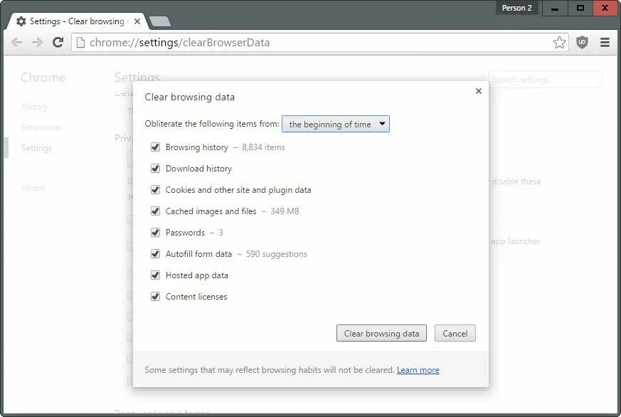 Chrome://settings/CLEARBROWSERDATA. История версий Chrome. Плагин очистки истории хром. Chrome не отображается iframe.