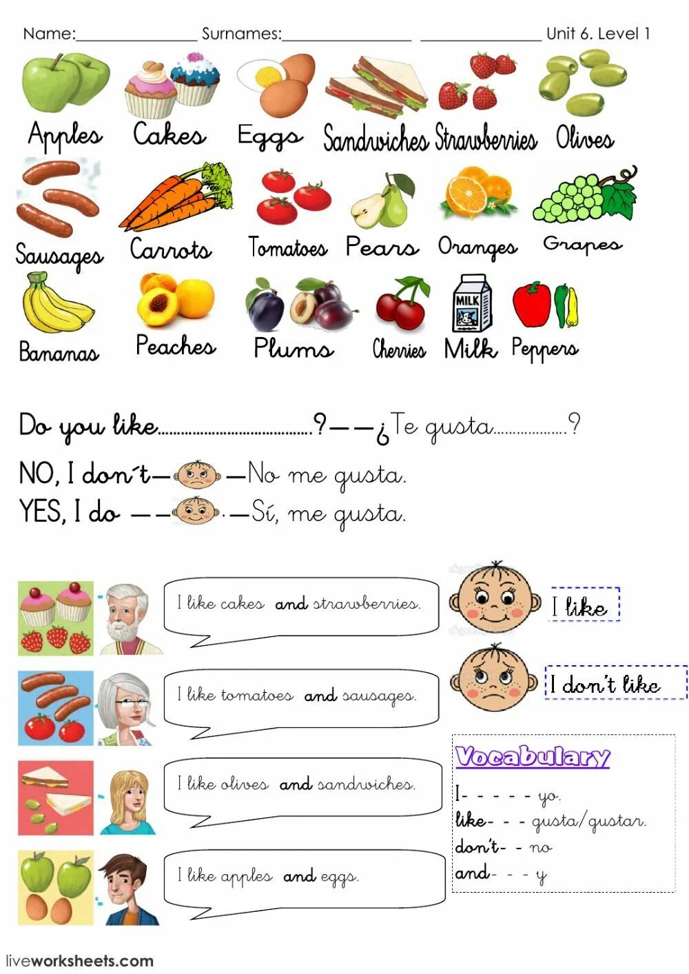 Which one did you like. Food in English Worksheet. Worksheets about food. Food for Kids 2 класс. Do you like food Worksheet.