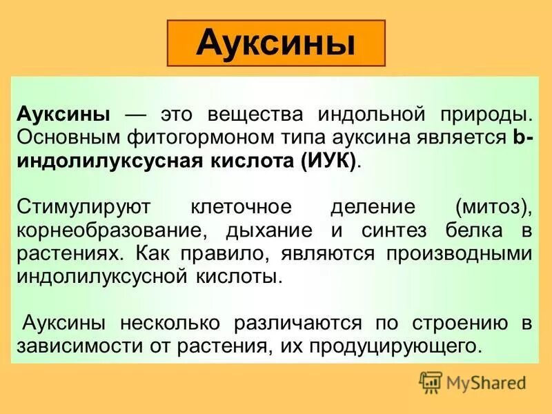 Ингибиторы растений