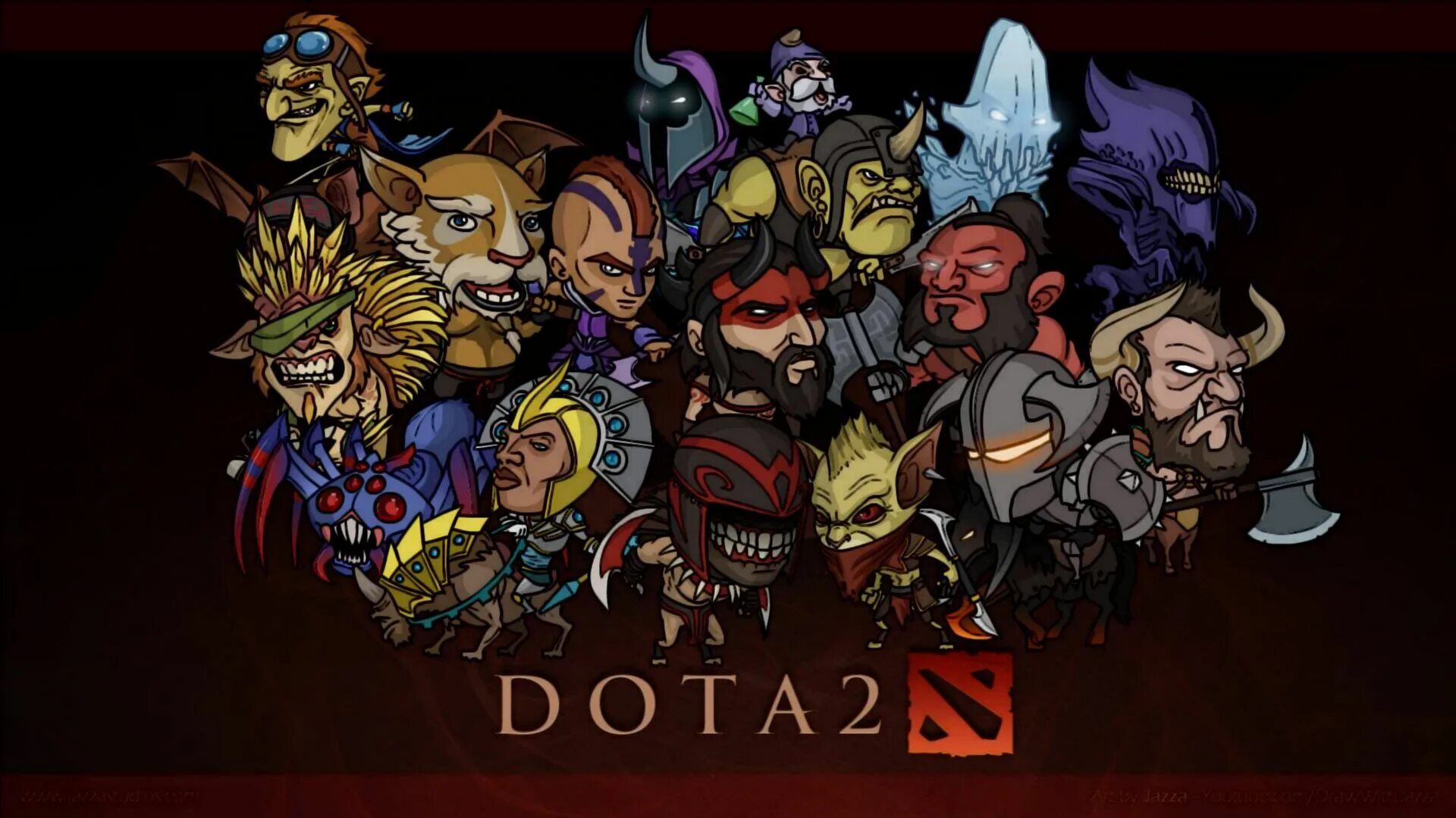 Two heroes. Dota 2 герои. Дота 2 арт все герои. Мультяшные персонажи дота 2. Арты дота 2 всех героев.