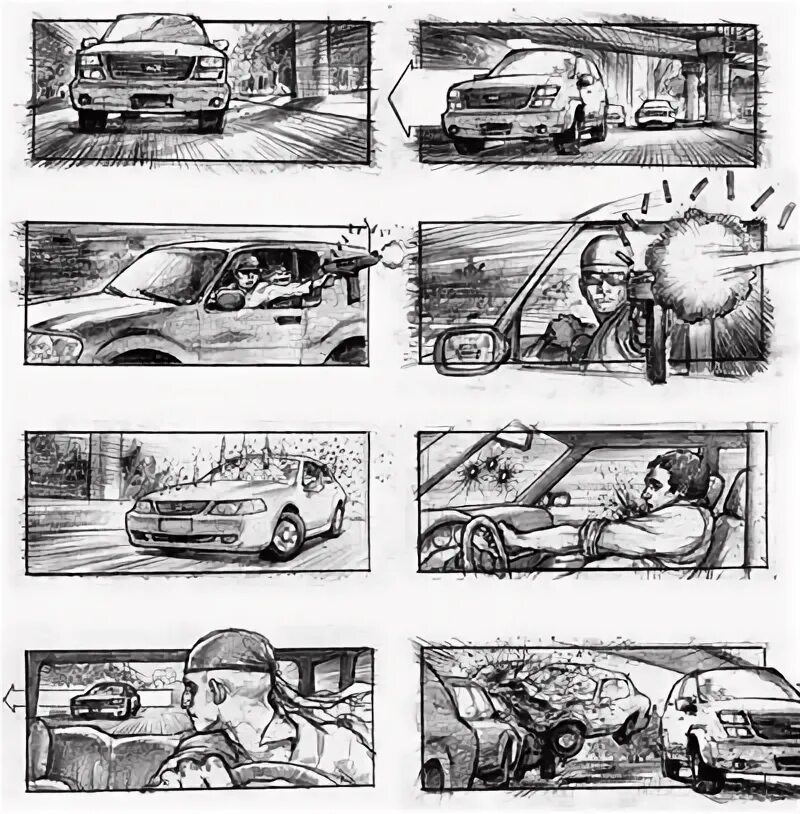 Top 10 car chase scene ideas and inspiration