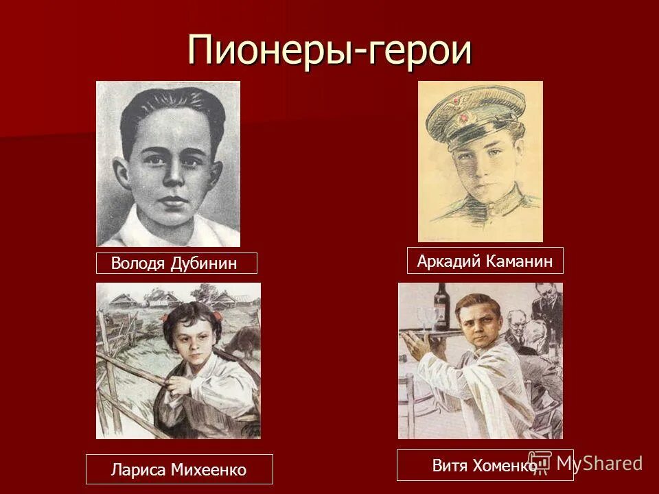 5 пионеров героев. Герои великой великой отечественной войны пионеры. витя дубинин пионер герой. имена пионеров героев. пионеры герои девочки.