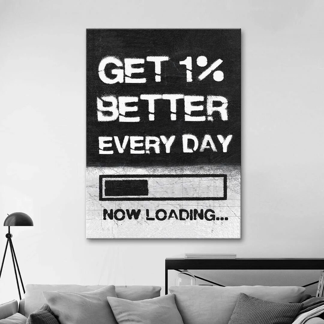 Better every day. Posters get enjoy.