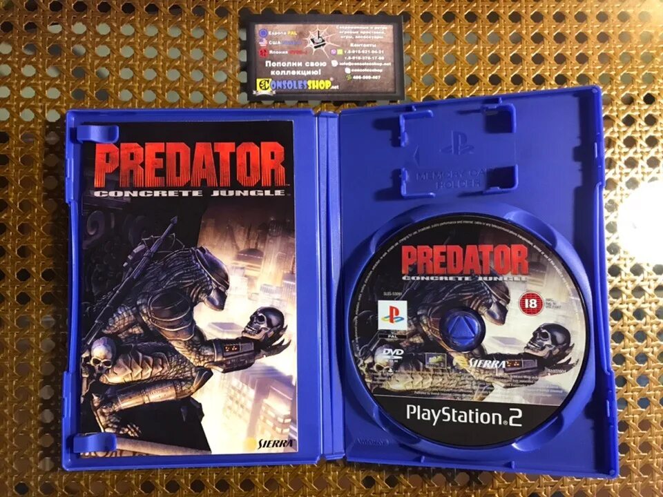 Predator Concrete Jungle ps2 диск. Predator Concrete Jungle (2005) на PLAYSTATION 2, Xbox Original. Хищник бетонные джунгли игра. Predator Concrete ПС 2. Predator concrete