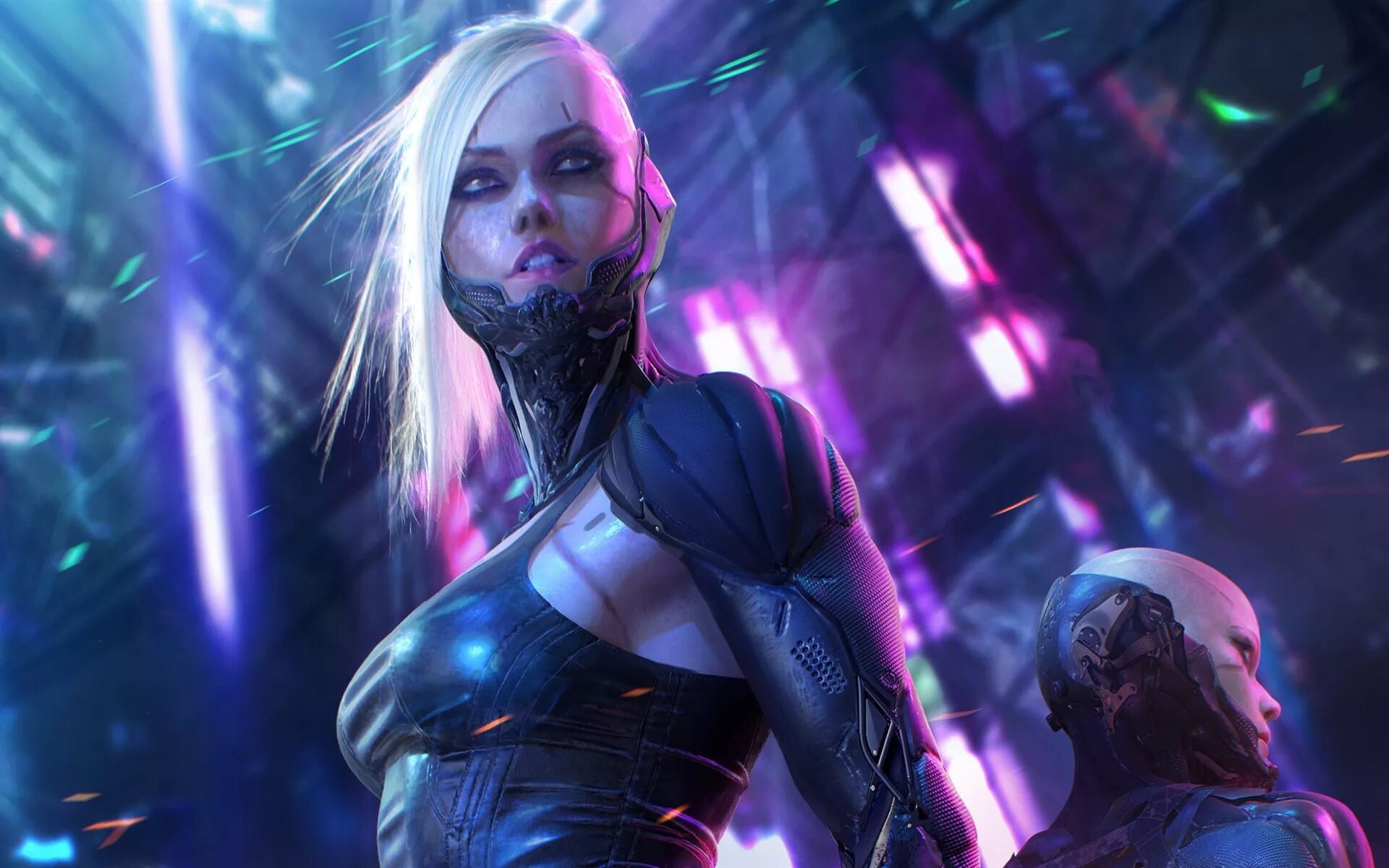 Cyberpunk vibes. Cyberpunk vibes