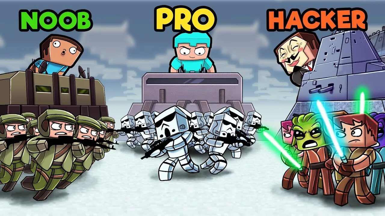 Noob vs hacker. Minecraft noob vs pro vs hacker among us. нуб против про джедай. snbk war legacy noob vs pro vs hacker. нуб против про звёздные войны ютуб.