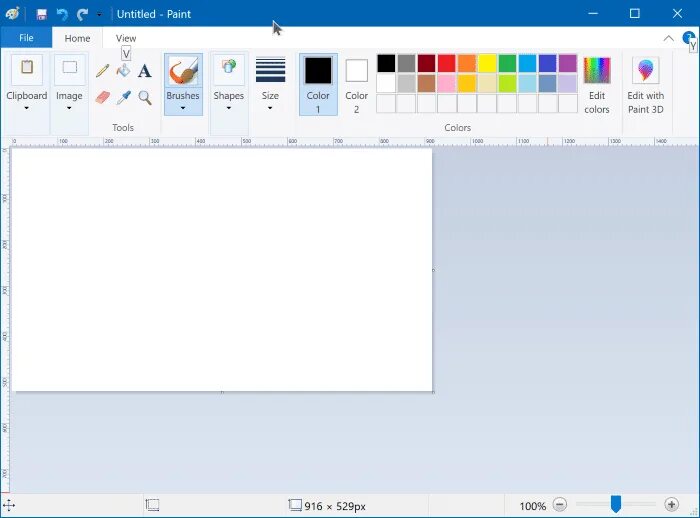 Paint русская версия. Microsoft Paint Интерфейс. Paint виндовс 10. Пейнт на виндовс 10. Графический редактор виндовс 10.
