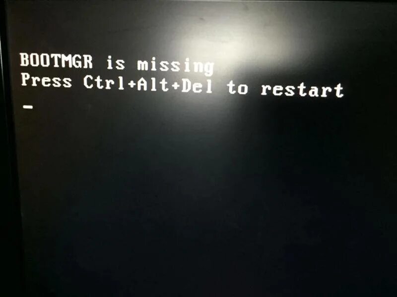 Нажмите ctrl alt del. Ошибка bootmgr is missing press ctrl alt del. bootmgr is missing press ctrl+alt+del to restart. bootmgr is compressed press ctrl alt del. press ctrl+alt+del to restart.