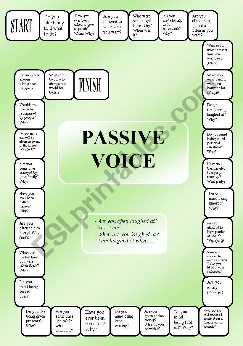 Present simple passive speak. Passive Board game. Passive Voice игра. Игра present simple Passive. Passive ESL Board game.