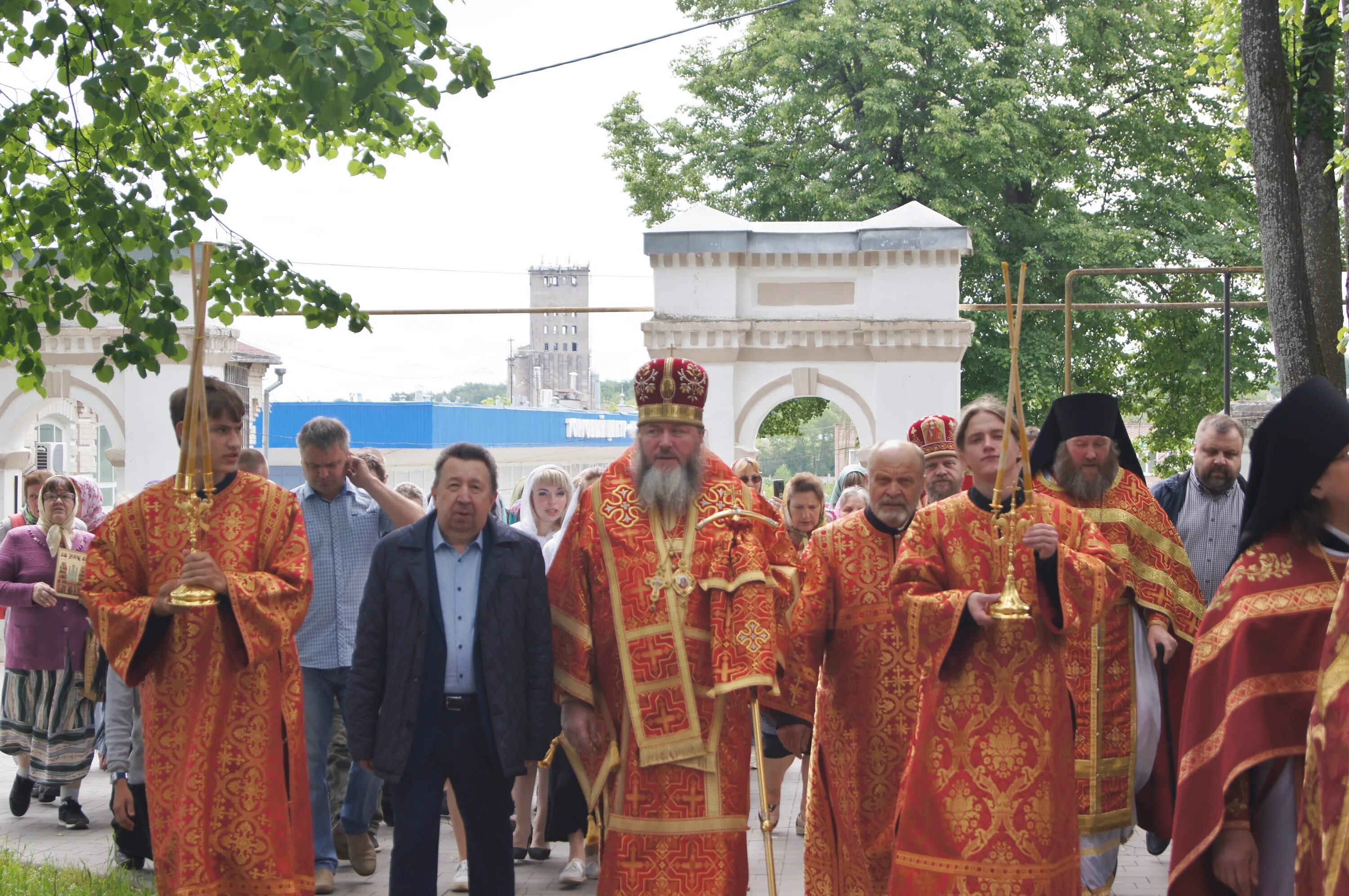 Кинешма крестный ход. Иваново храм Иваново- Вознесенских святых.