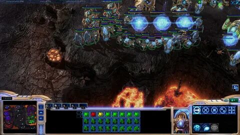 Интерактивная карта starcraft