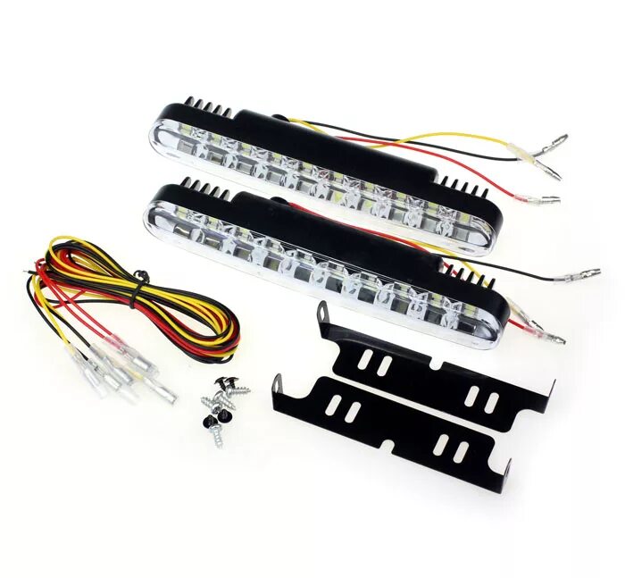 дневные ходовые огни 12 в led daytime lights. дхо под обычную лампу. Drl falcon 014-2017. автомобильный дневной свет. автомобильный дневной свет.