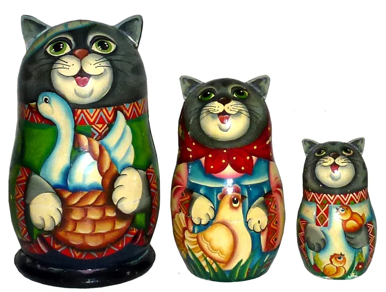 коте матрешка. расписные котики матрешки. коте матрешка. авторская матрешка коты. кошка матрешка.